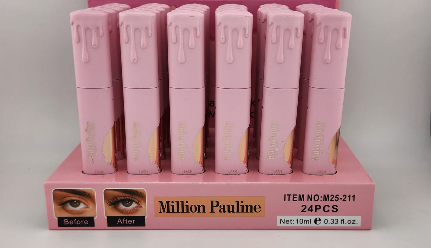 Million Pauline Waterproof Fiber Mascara (10ml)