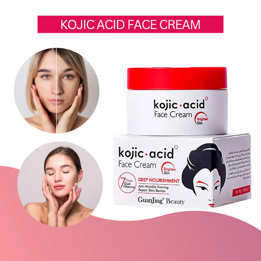 GuanJing Beauty Kojic Acid Face Cream 50g (model GJ7162-1)