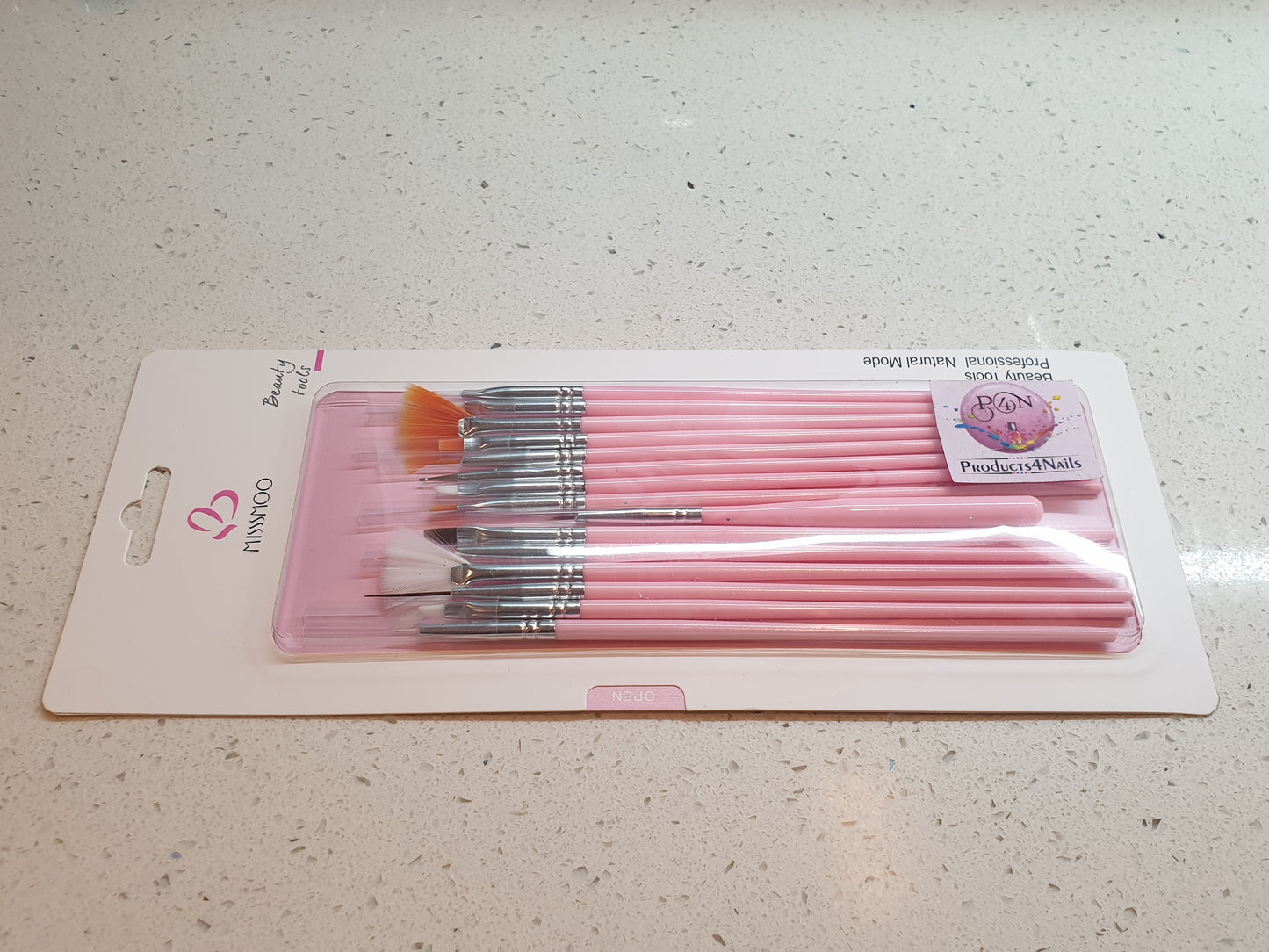 Nail Gel Art Brush Set 15Pcs -Miss Smoo