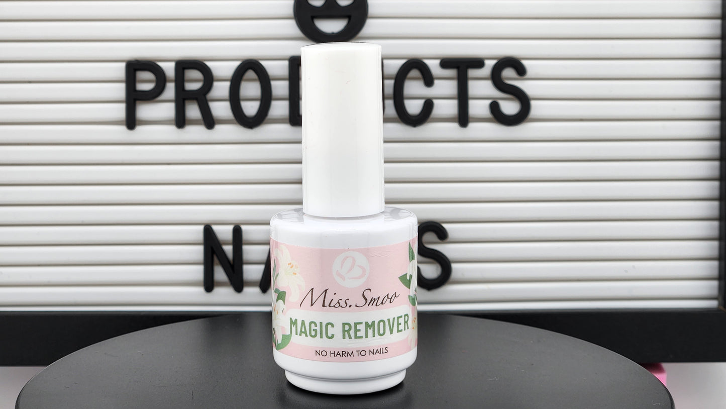 Miss Smoo Magic Remover for Nail Gel - Professional 18ml - TOT-2401MR