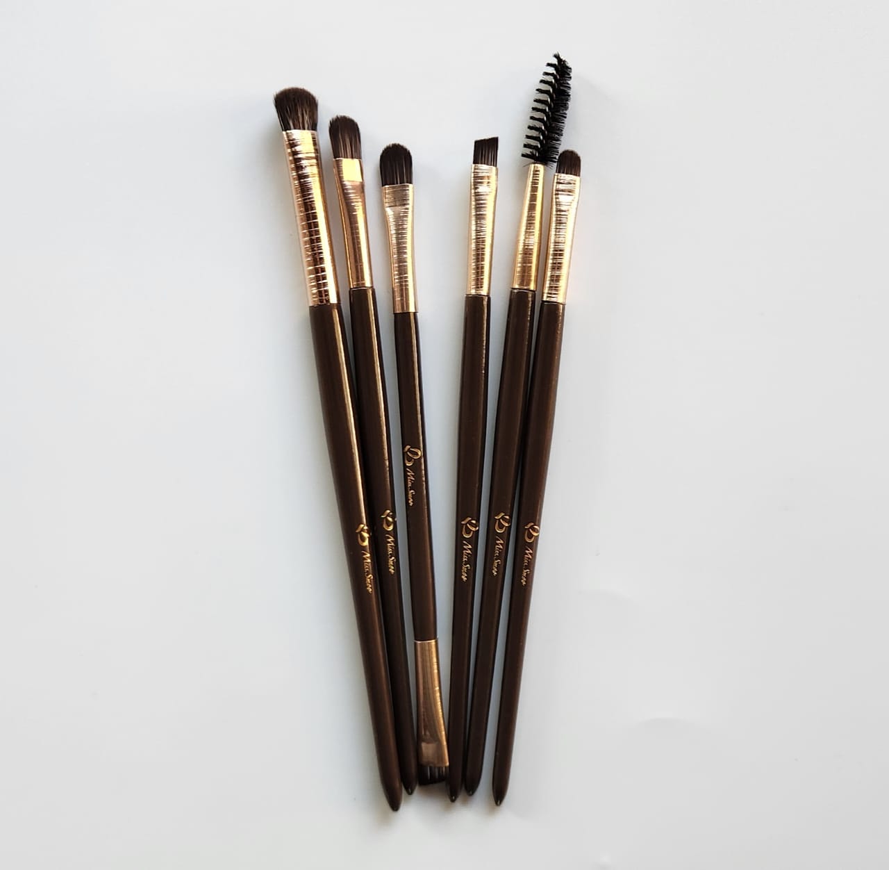 Makeup Brush Set 6Pcs - Miss Smoo - High Grade Product Washable Antibacterial Easy Hair Hair Loss