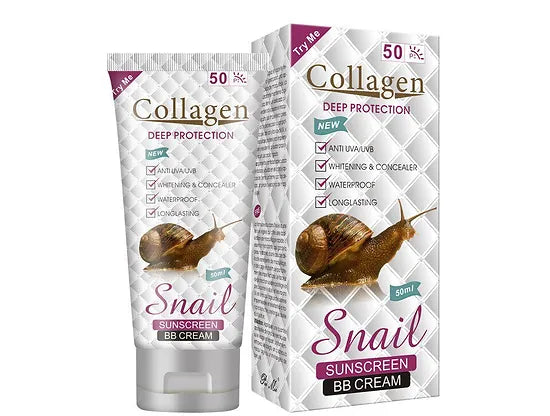 Collagen Snail SUNSCREEN BB CREAM - SPF 50 - PM6915-AC-50ml
