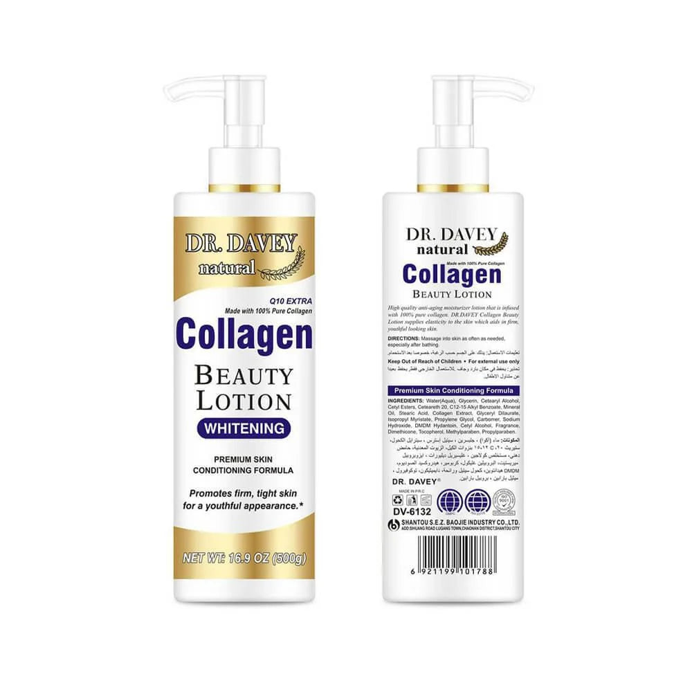 Dr. Davey 100% Collagen Whitening Beauty Lotion 300ml