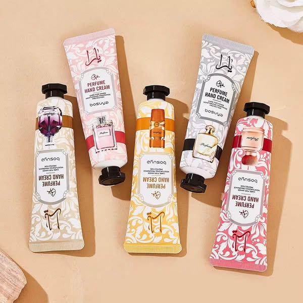 Hand Cream Bosuya Perfume 30g B2106 - 5 PIECES SET