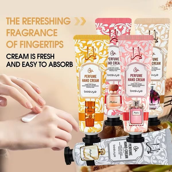 Hand Cream Bosuya Perfume 30g B2106 - 5 PIECES SET