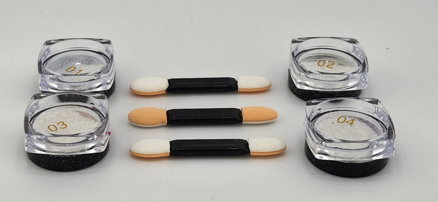 CHROME Powder 7pcs - TOT-1524-163