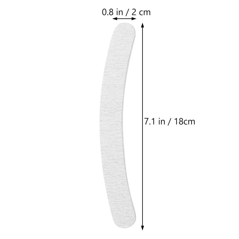 Miss Smoo Nail File 100/180 BANANA (In a Bag)