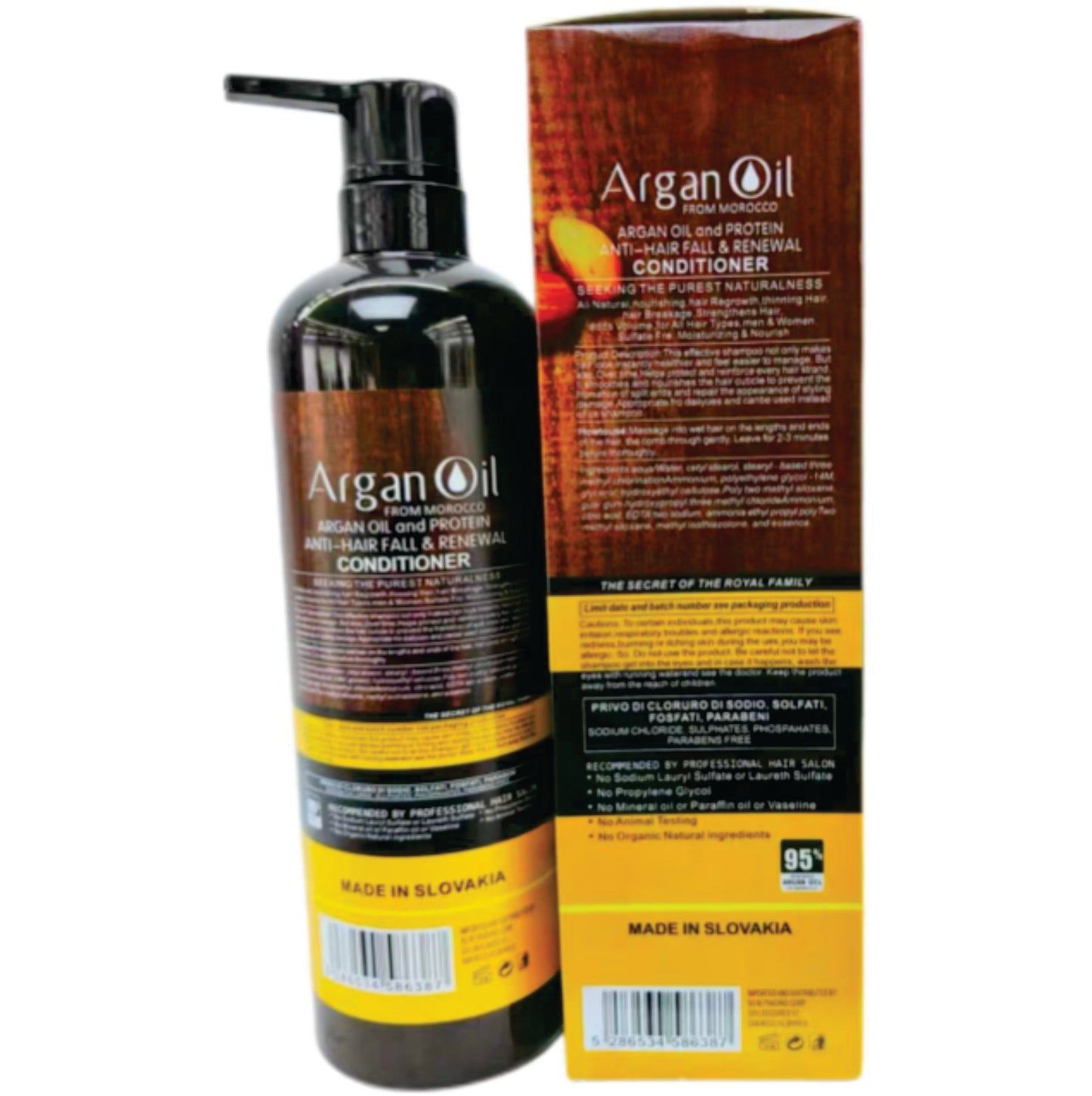 Argan 95% Oil Hair Conditioner 900ml