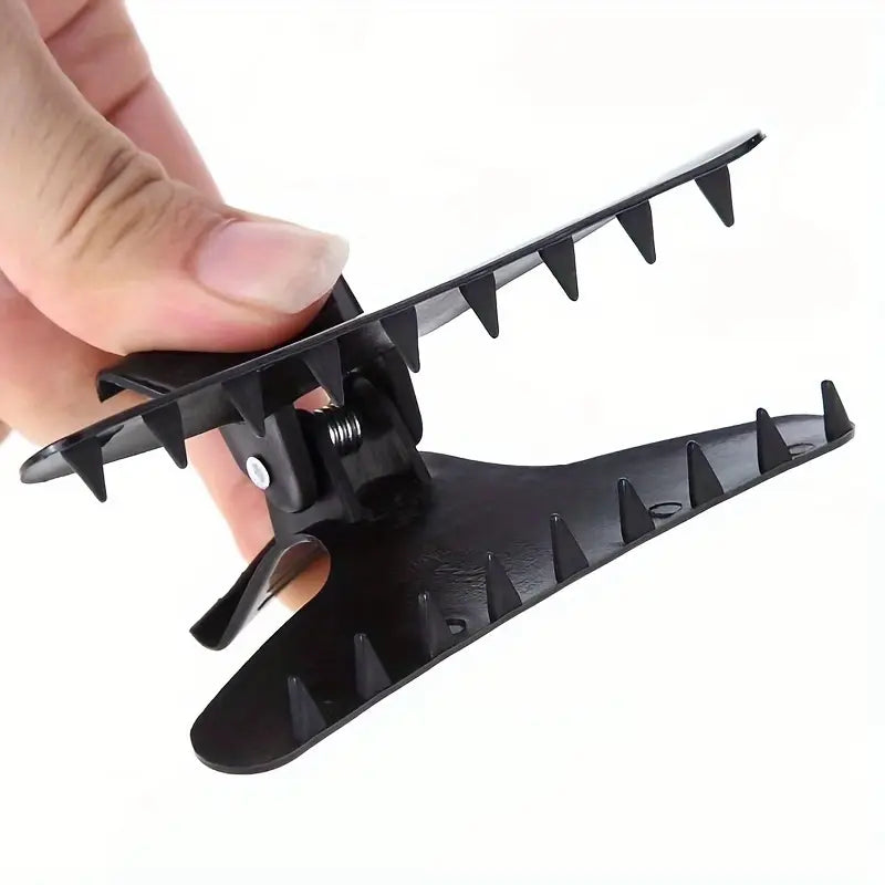 Butterfly Hair Clips 12pcs Elegant Black