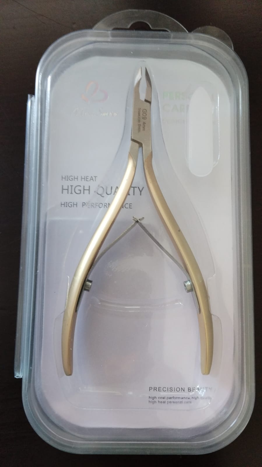 Cuticle Cutter & Nipper Miss Smoo - GOLD (QUALITY)