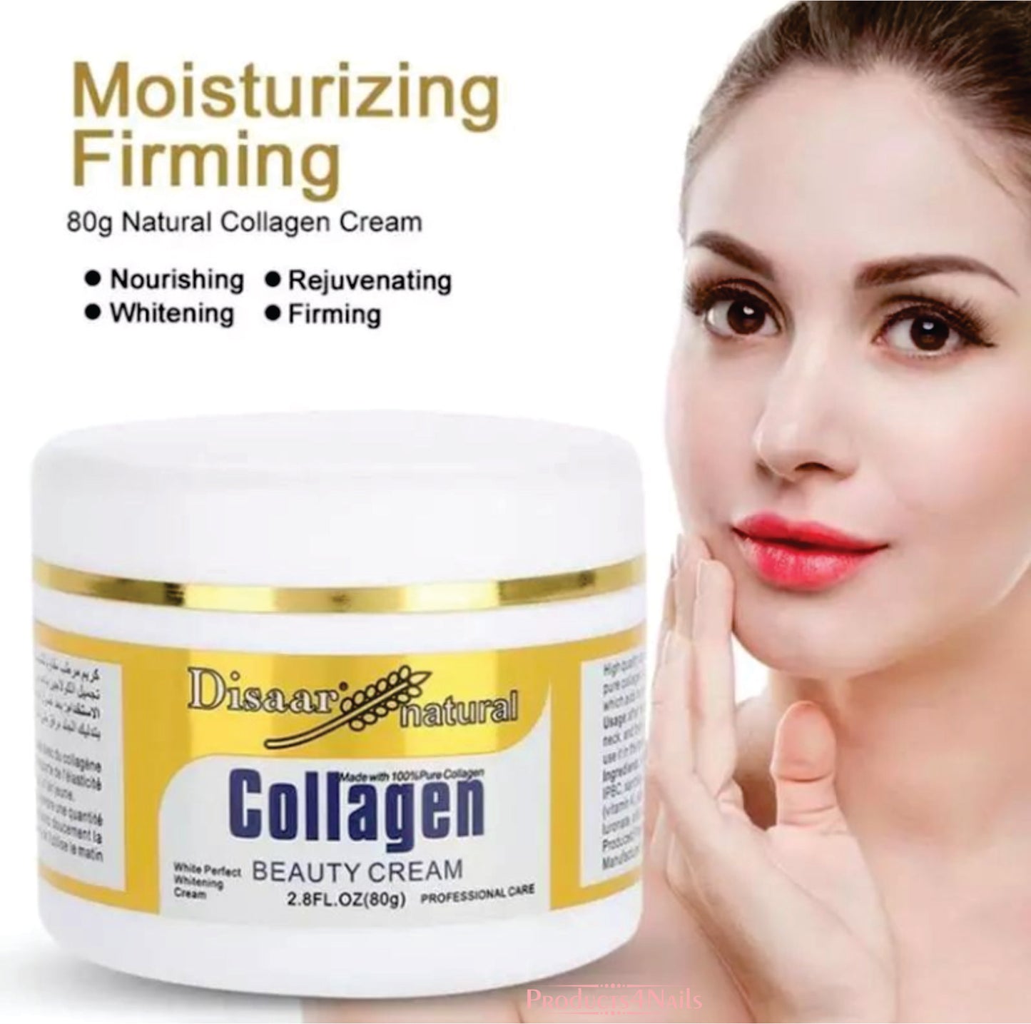 Wokali Collagen Cream x 80g with 100% PURE COLLAGEN AND VITAMIN E