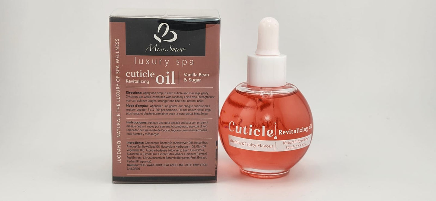 Miss Smoo Cuticle Oil 50ml - with DROPPER Revitalizing Oil