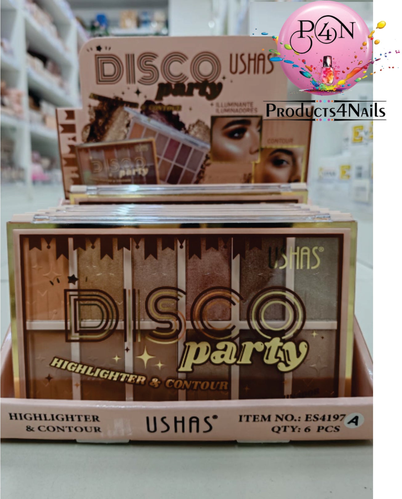 USHAS Disco Party Highlighter & Contour ES4197A