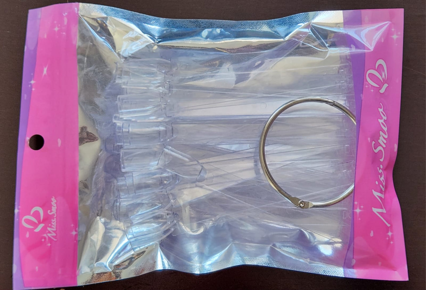 Display Nail Fan Chart 50pcs - CLEAR (Miss Smoo)