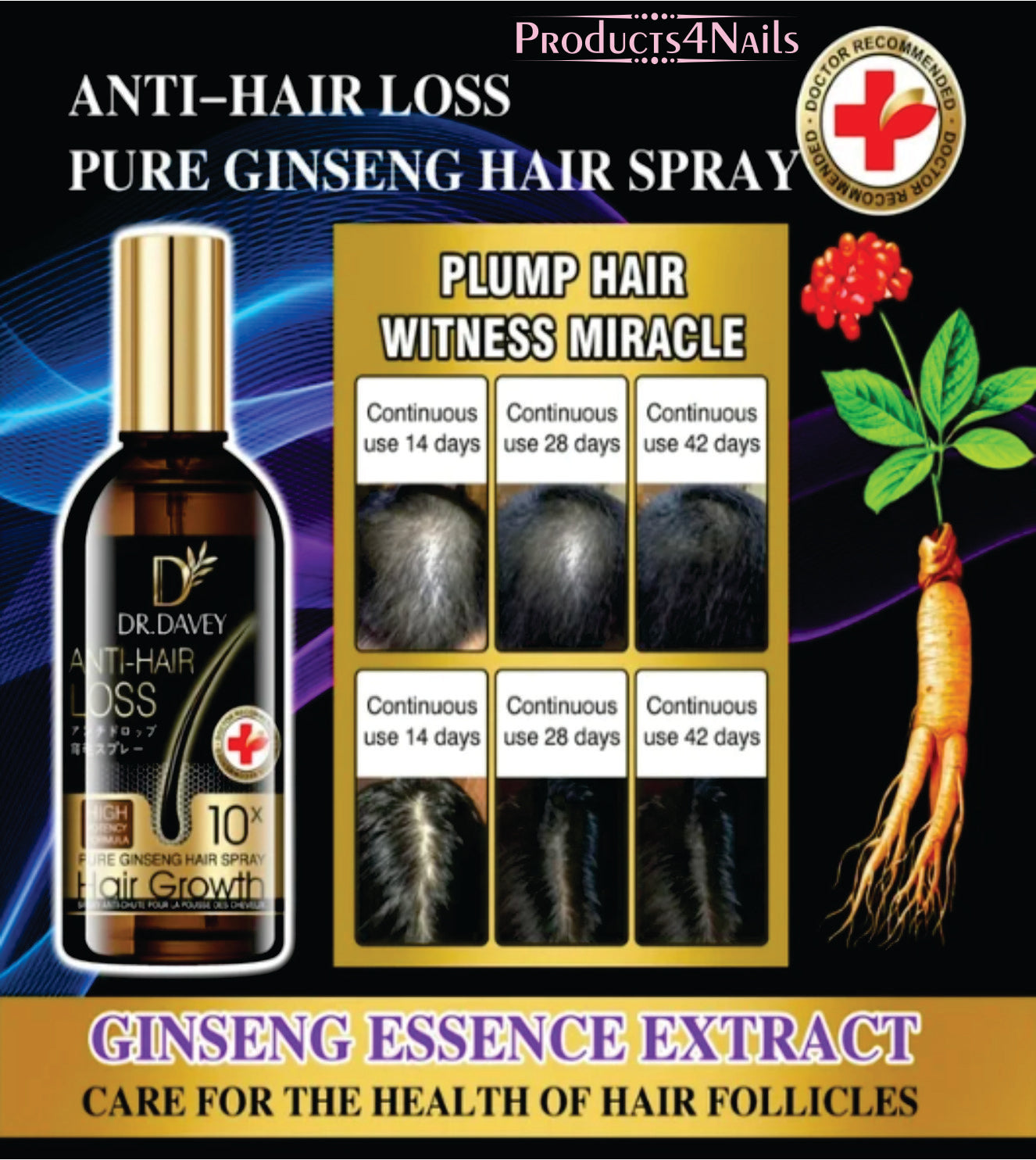 DR.DAVEY Anti - Hair Loss (100 ml)