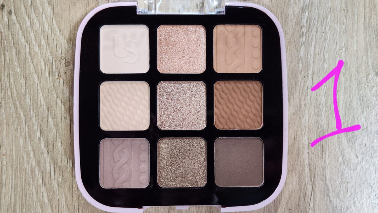 EYESHADOW SWEETDAY 9 Colours - UES001-2
