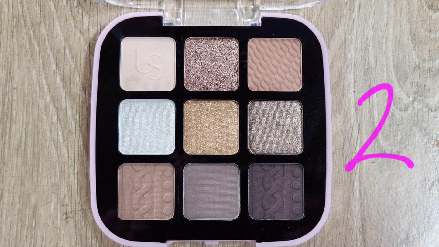 EYESHADOW SWEETDAY 9 Colours - UES001-2