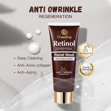 Guanjing Retinol Nicotamide Ceramide Anti-Aging Facial Wash / Face Wash - GJ7181