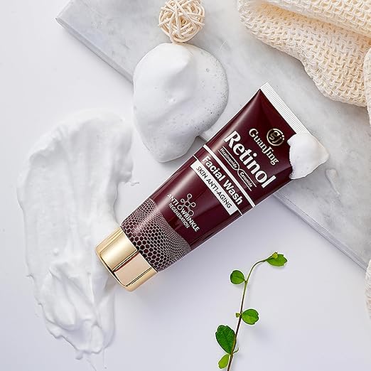 Guanjing Retinol Nicotamide Ceramide Anti-Aging Facial Wash / Face Wash - GJ7181