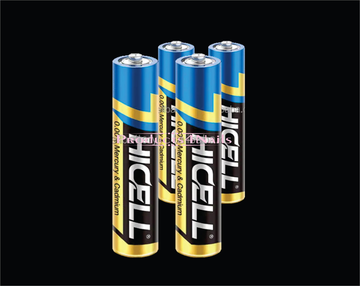 HICELL 1.5vaa Alkaline Battery AA & AAA - 4 PACK