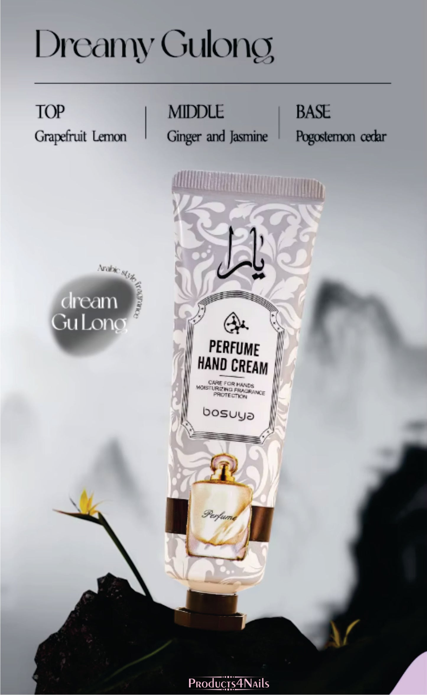 Hand Cream Bosuya Perfume 30g B2106 - 5 PIECES SET