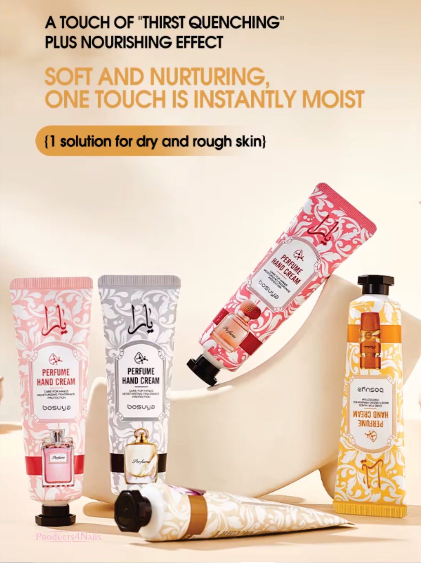 Hand Cream Bosuya Perfume 30g B2106 - 5 PIECES SET