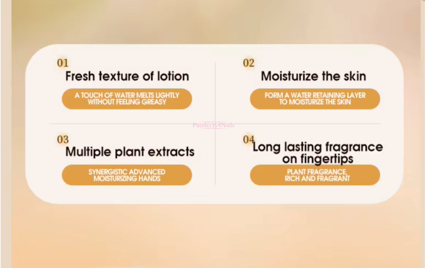 Hand Cream Bosuya Perfume 30g B2106 - 5 PIECES SET