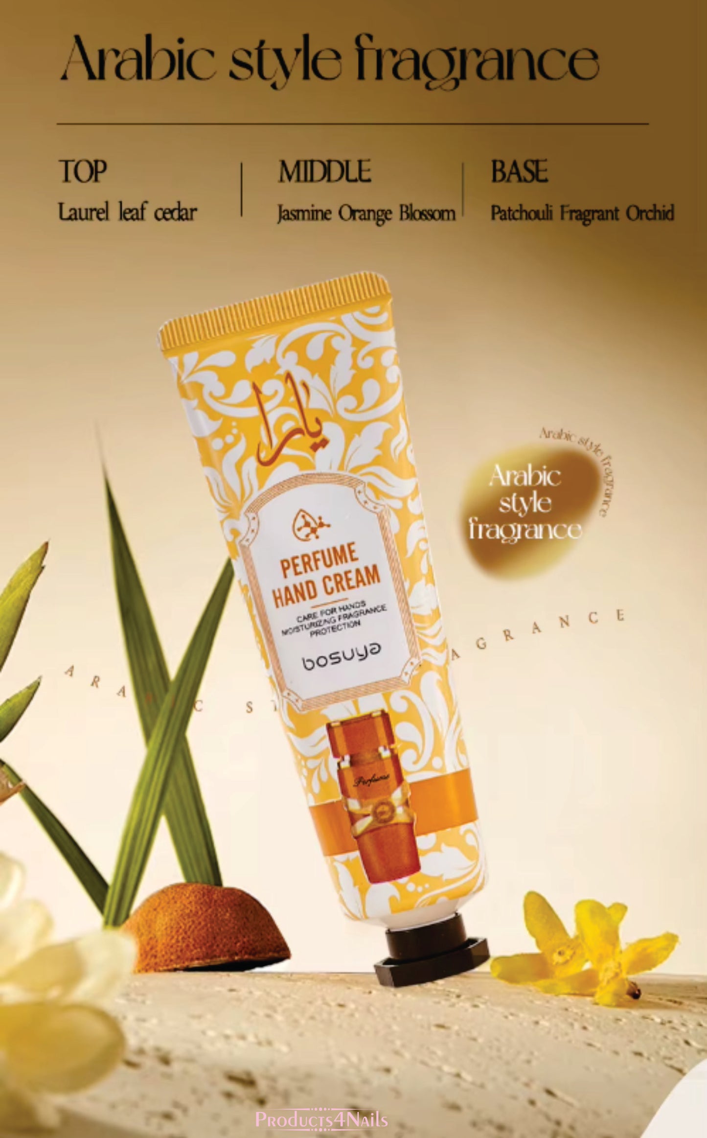 Hand Cream Bosuya Perfume 30g B2106 - 5 PIECES SET