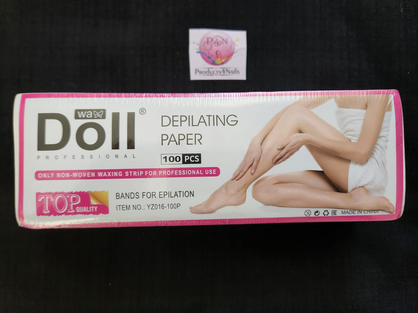 Doll Depilating Paper / Non-Woven Waxing Strips - 100pcs/pack