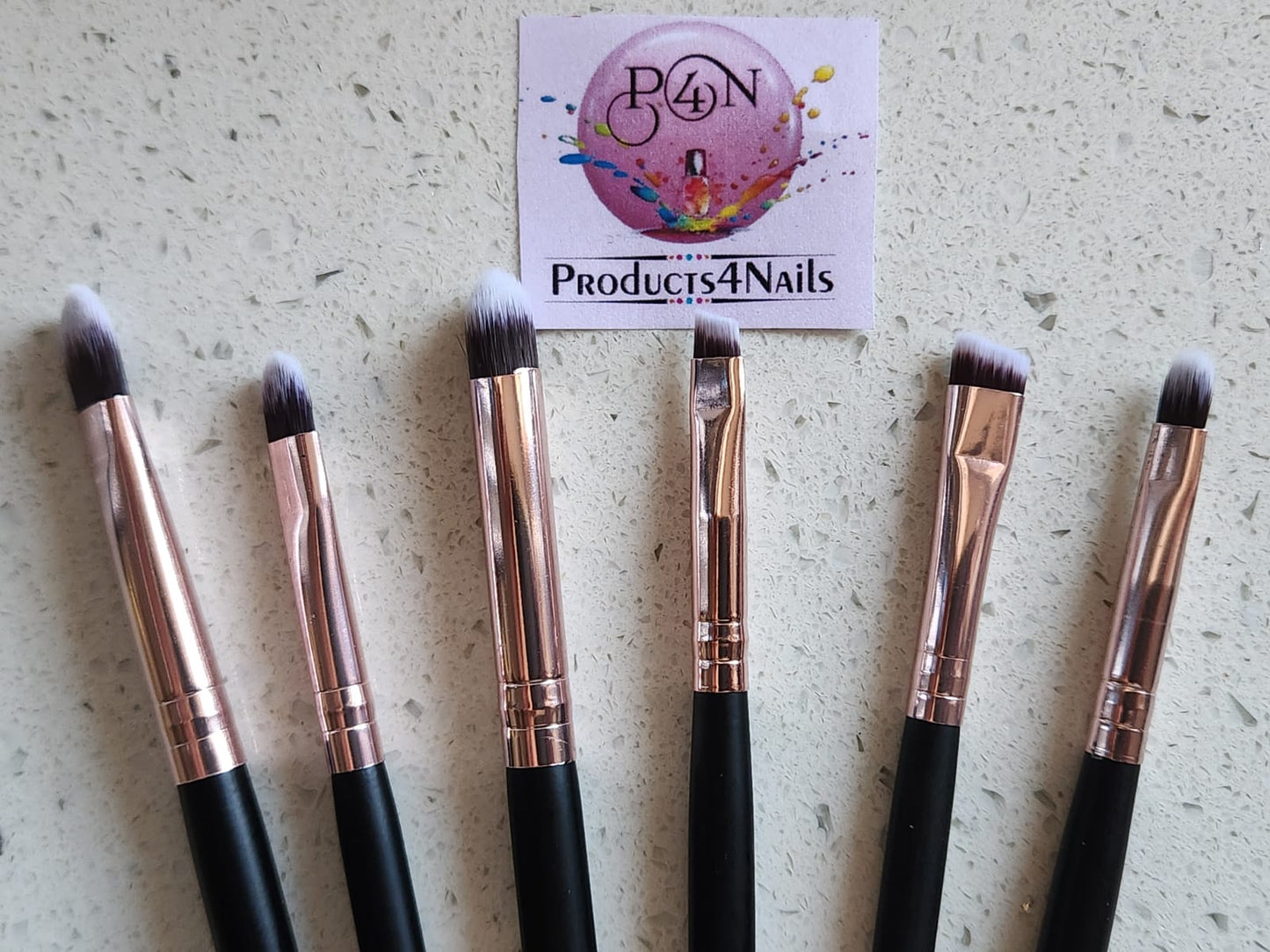 Makeup Brush Set 6pcs - Eye Shadow Brush RUBY FACE TOT-2670-39
