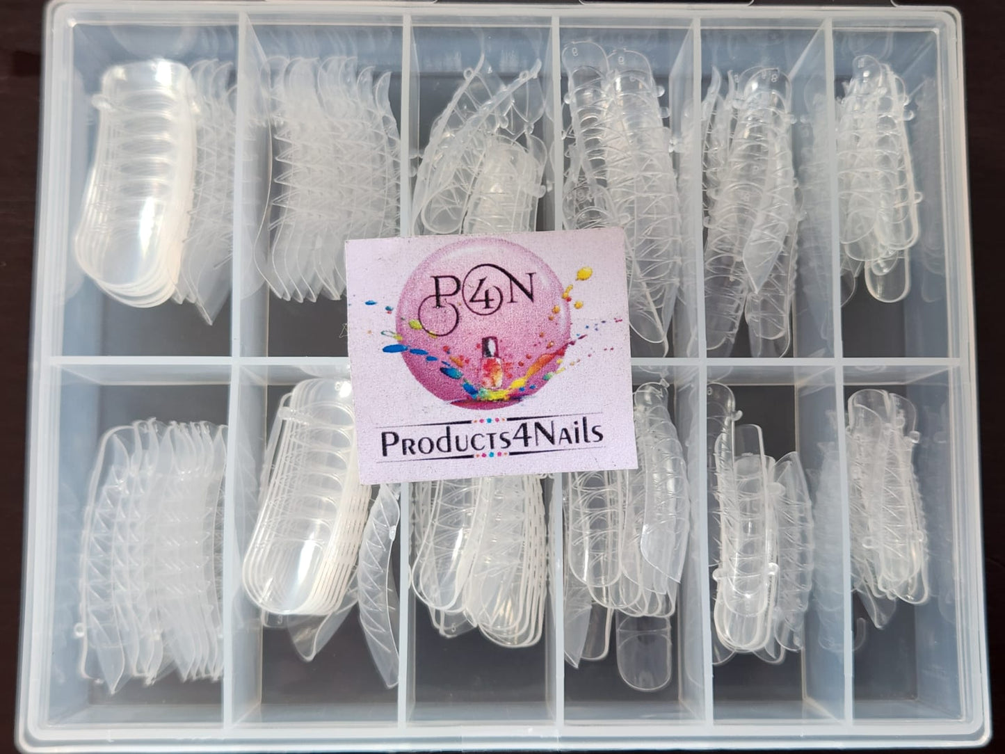 Poly Gel False Nail COFFIN Shape Tips 120Pcs Reusable - Miss Smoo