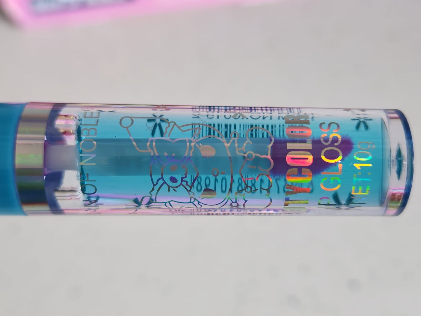 Lip Gloss Iman Of Noble Waterproof/Glitter - Plumpling Collageen NO: 6019-2