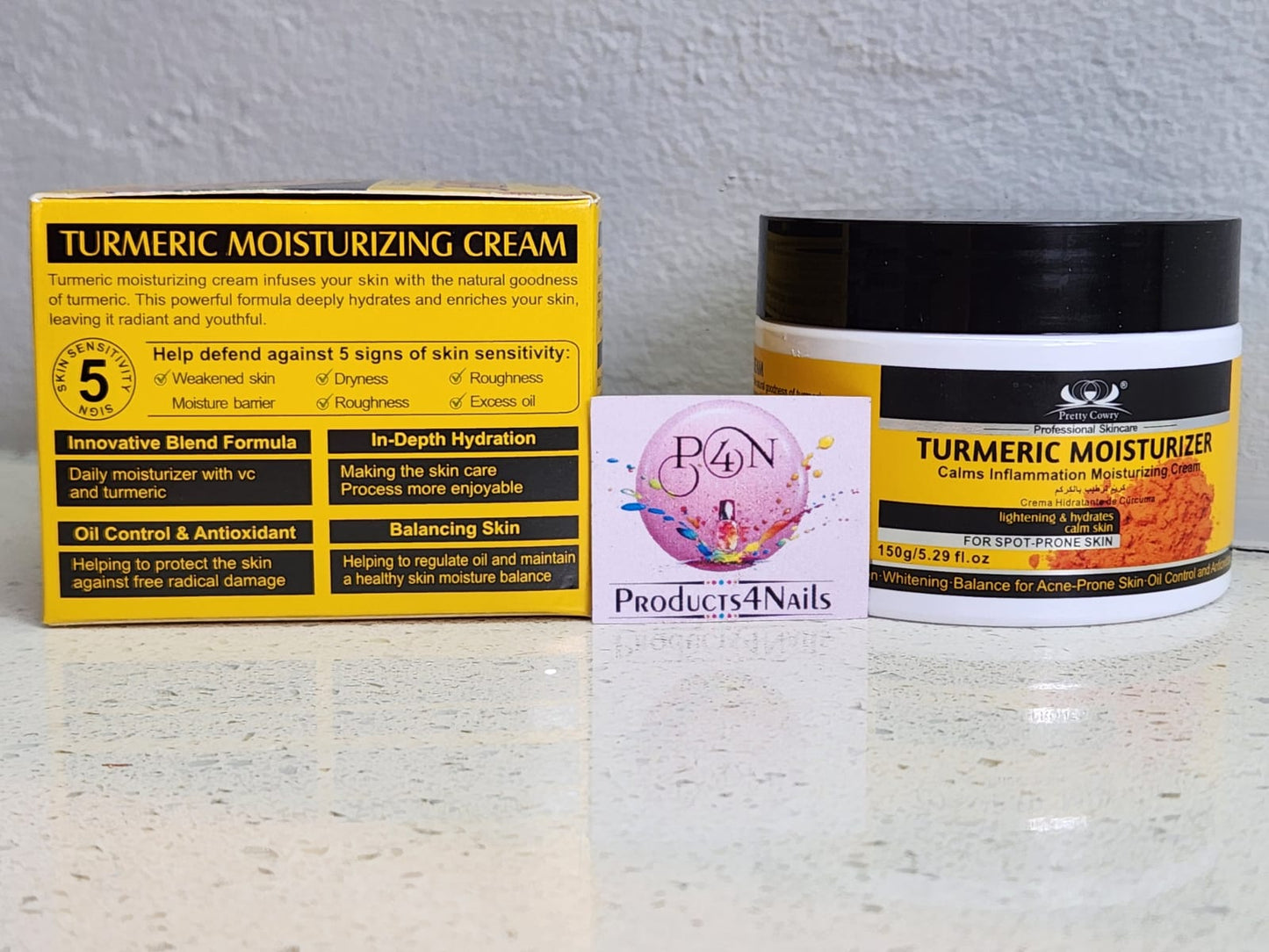 Pretty Crown Turmeric Moisturizing Cream 150g