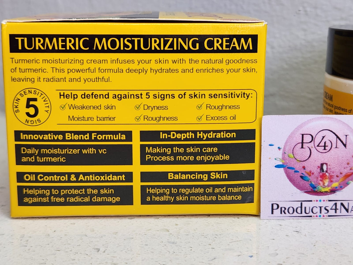 Pretty Crown Turmeric Moisturizing Cream 150g