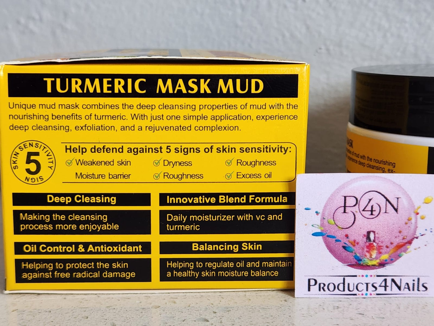 Pretty Crown Turmeric Mask Mud 150g