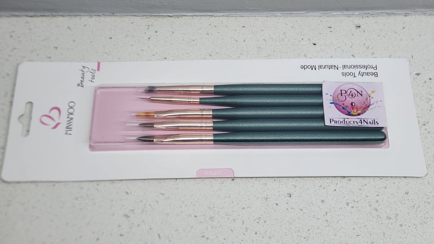 5pcs Nail Brush Set