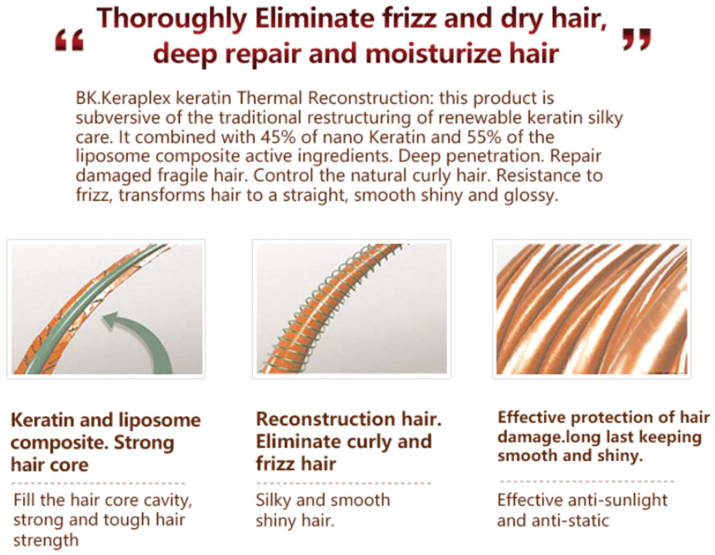 Keraplex Therapy 2, Brazilian Thermal Reconstruction, Brazilian Keratin 1000ml