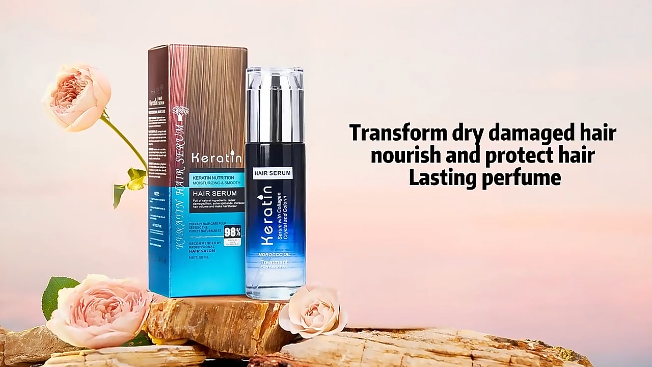 Keratin Hair Serum 98% Repair System 80ml