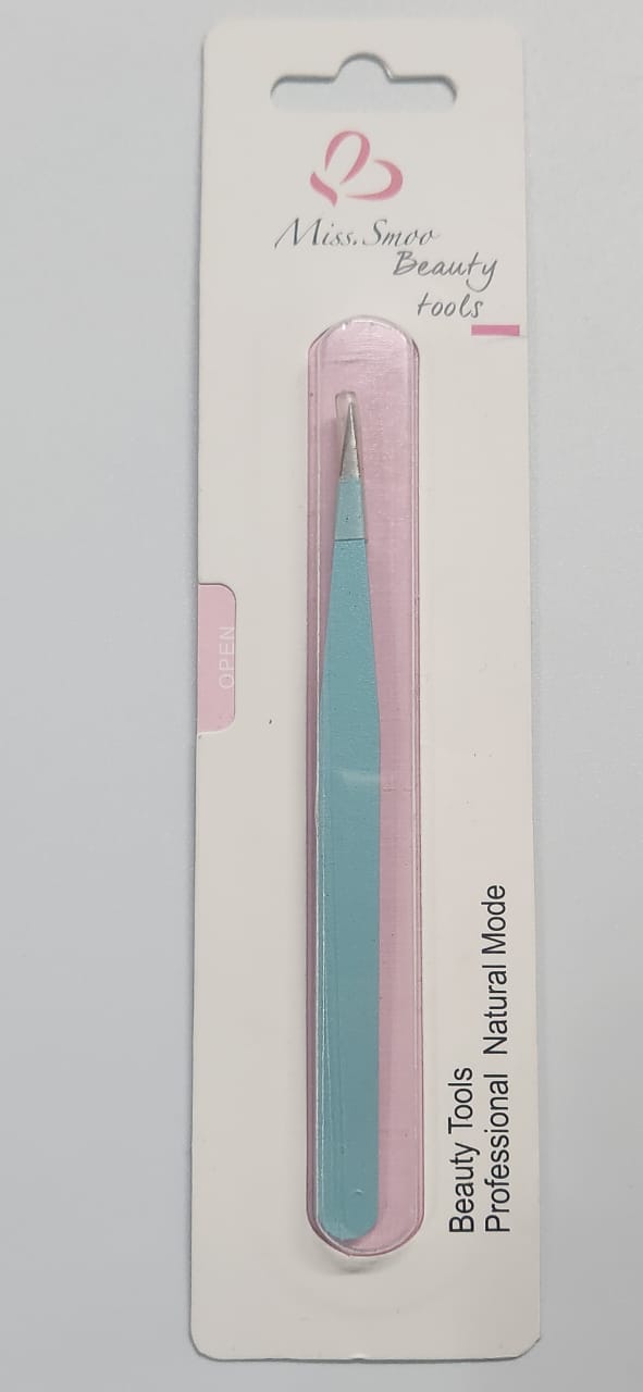 Long nose straight tweezer pointed stainless steel (SHORT & LONG)