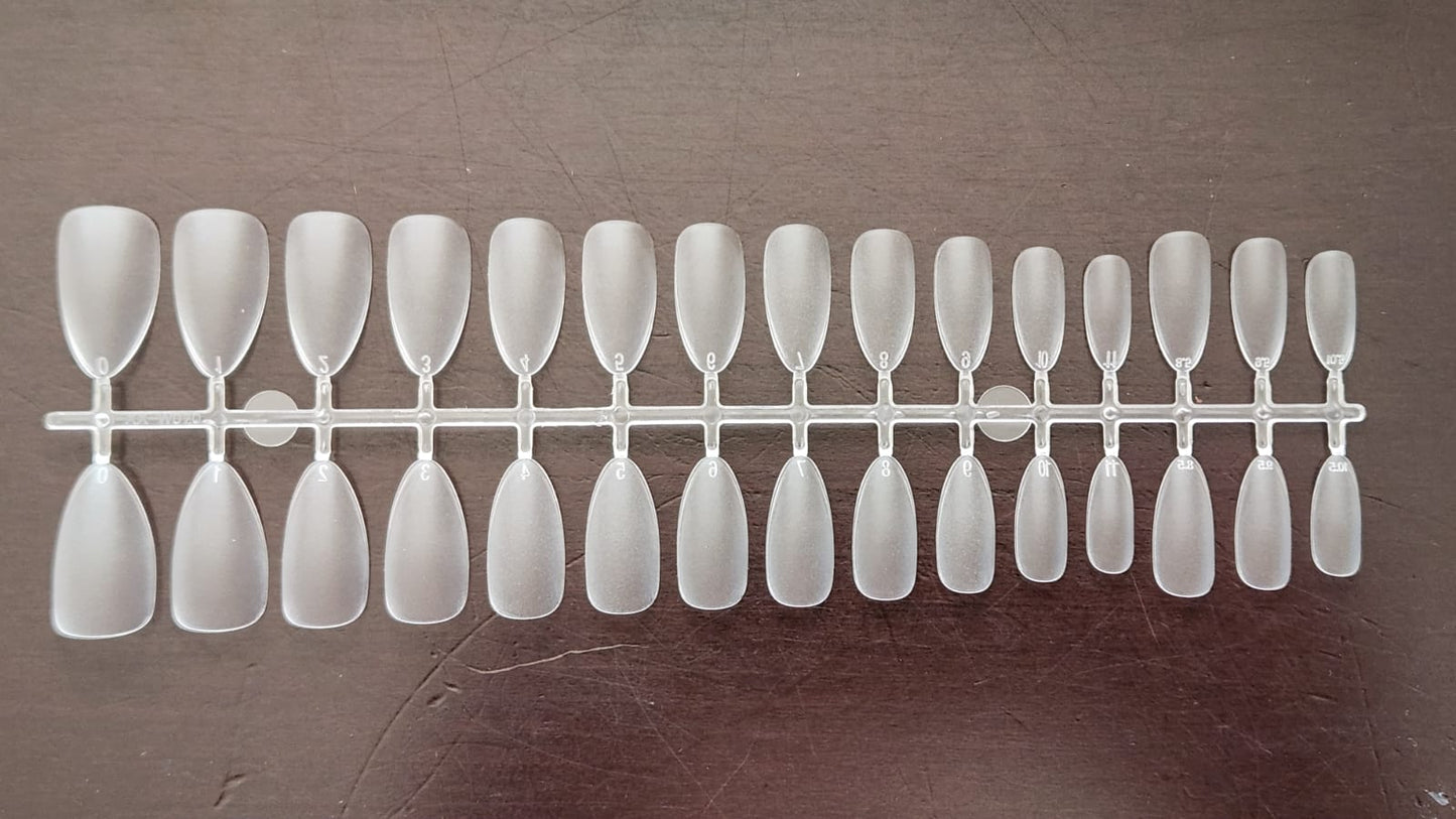 NAILS MEDUIM ALMOND Soft Gel Tips Full Coverage Tips 300pcs (MA)