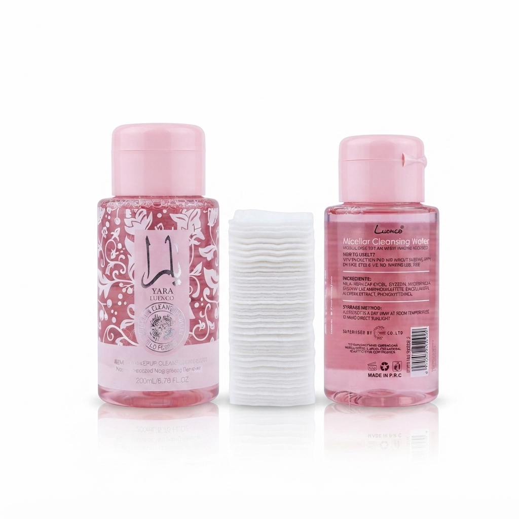 YARA Makeup Remover Water & Cotton Set