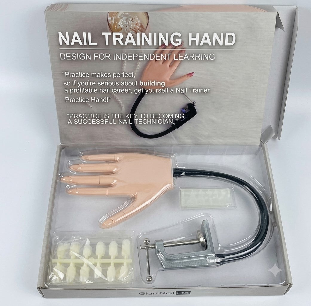 Practice Hand for Nail Training & 100 Nail Practice Tips