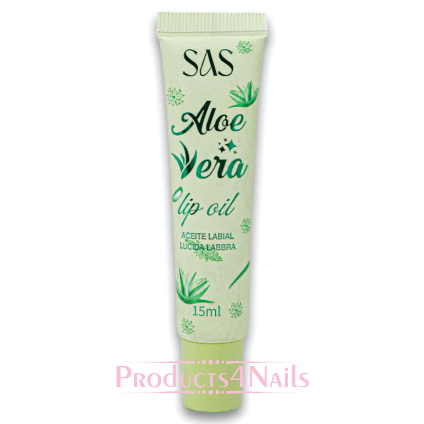 SAS Aloe Vera Lip Oil 15ml