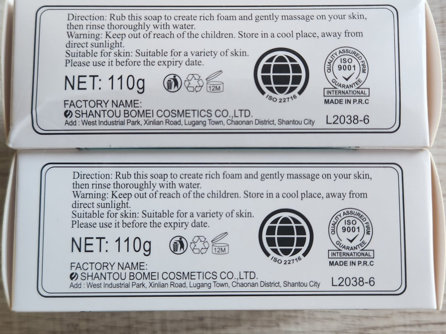 LOVE JOJO MILK PLUS BRIGHT AND WHITE SOAP (110g)