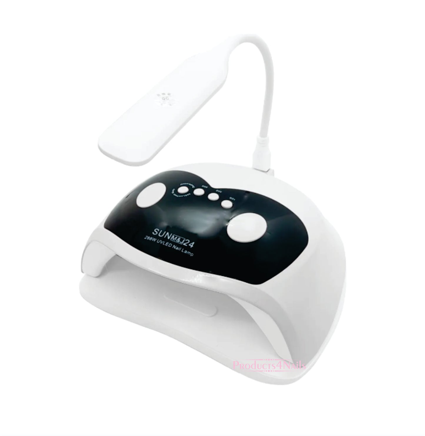 SUN M&J 24 Professional Gel Polish LED Nail Dryer Lamp - 288W