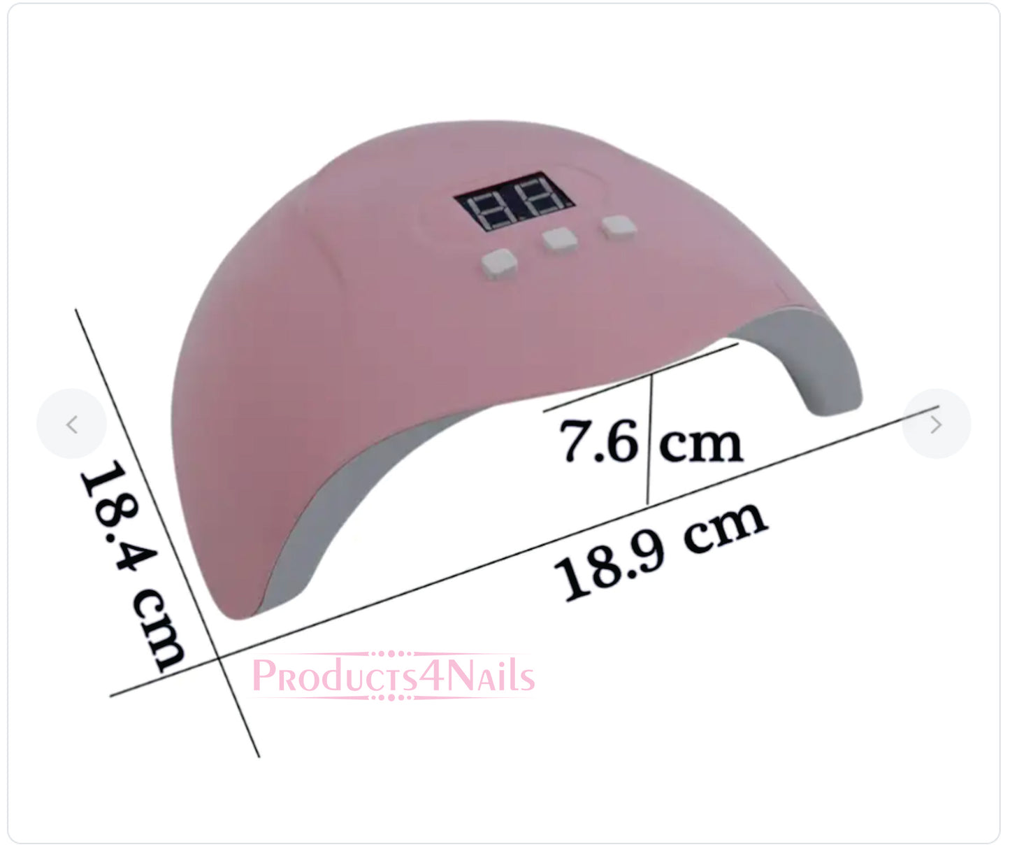 SUN X3 UV Nail Curing Lamp 54W