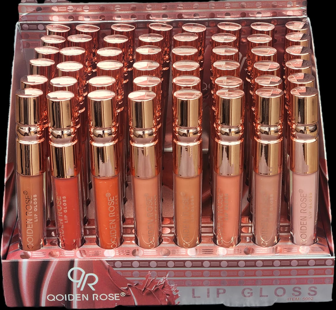 Sweet Lip Gloss Matte Waterproof QOIDEN ROSE