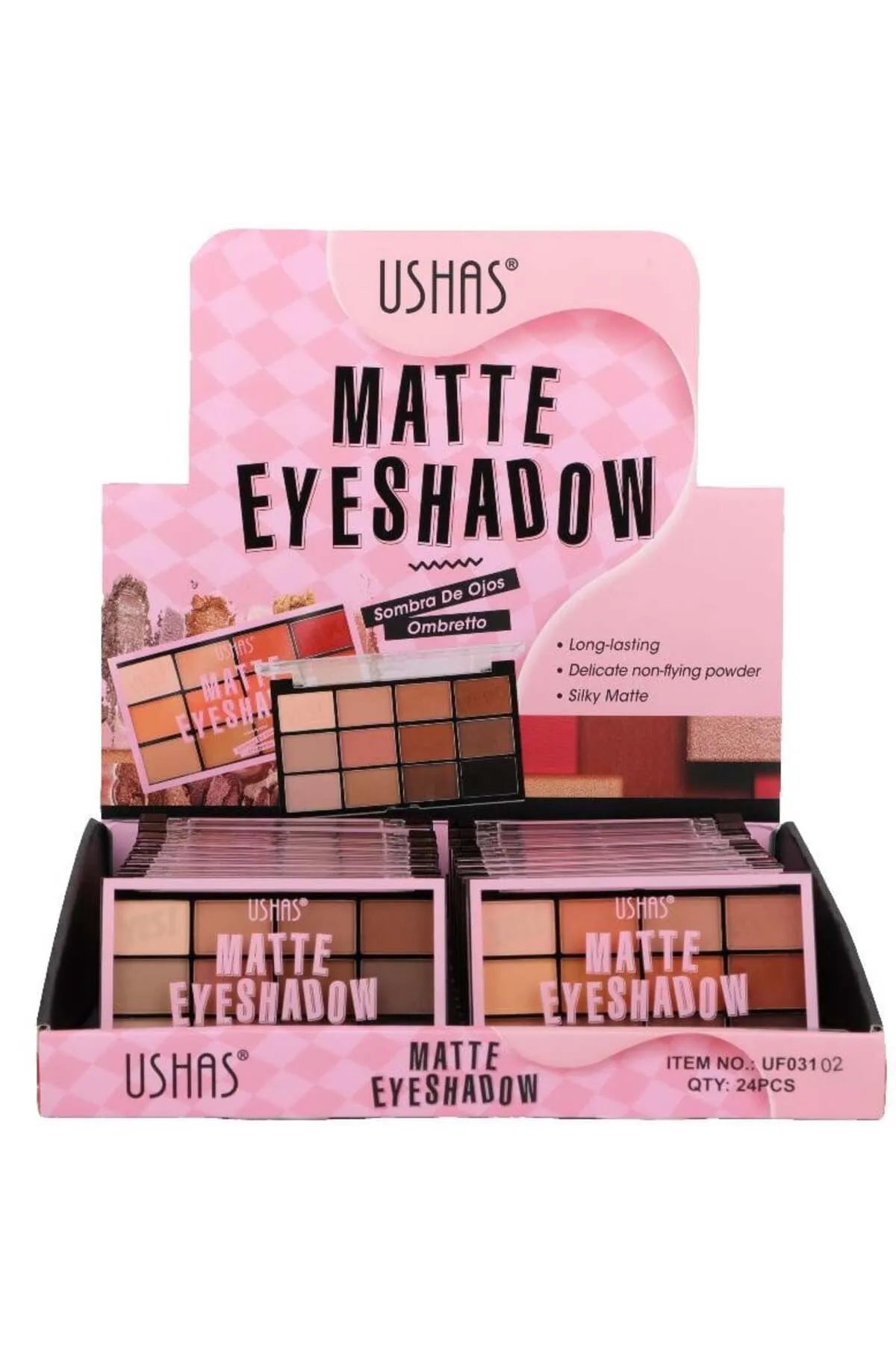 USHAS MATTE EYESHADOW - Sombra De Ojos Ombretto - (UF031-2)