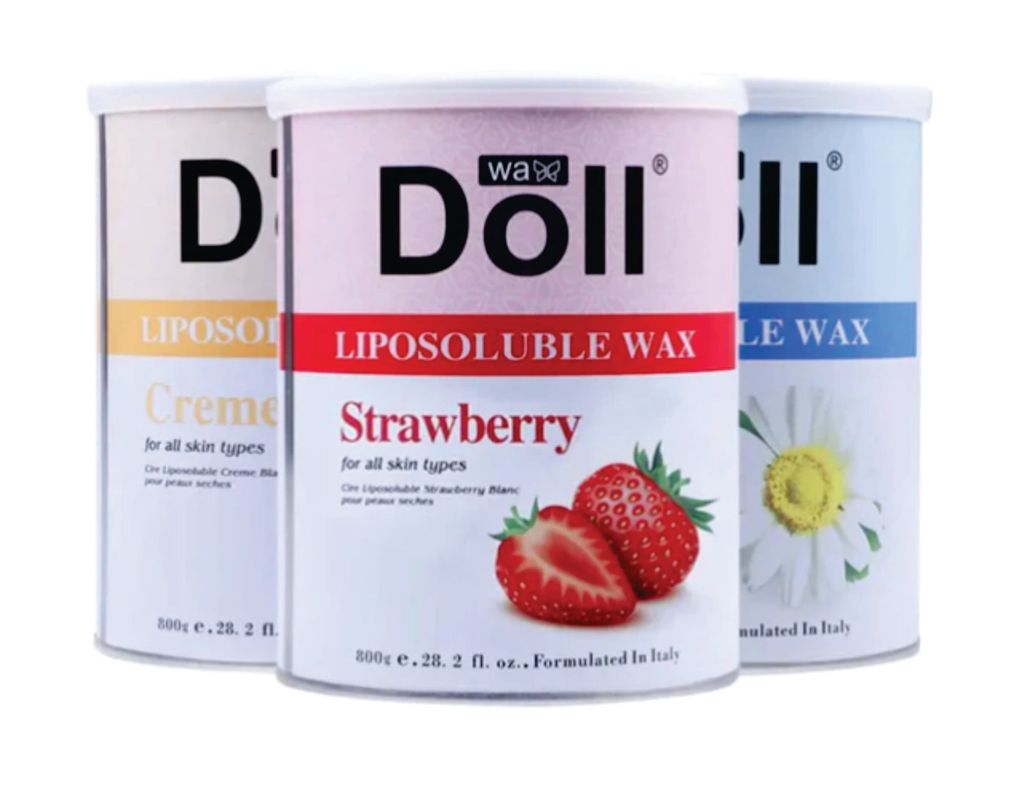 Doll Roll on Liposoluble wax / roller depilatory wax 400g & 800g professional