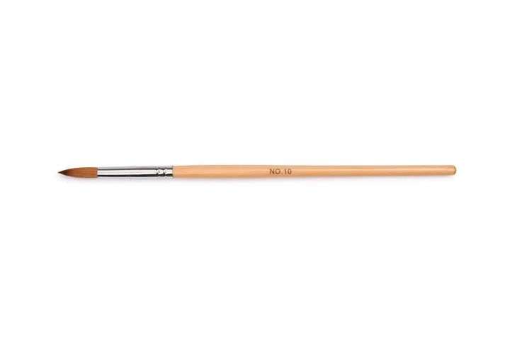 Wooden Acrylic Nail Brush NO.12 (HIGH QUALITY)- ITEM NO:26545 (P4N)
